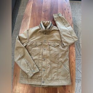 Vintage Levi’s Men’s Khaki Military Field Jacket Jacket- Large